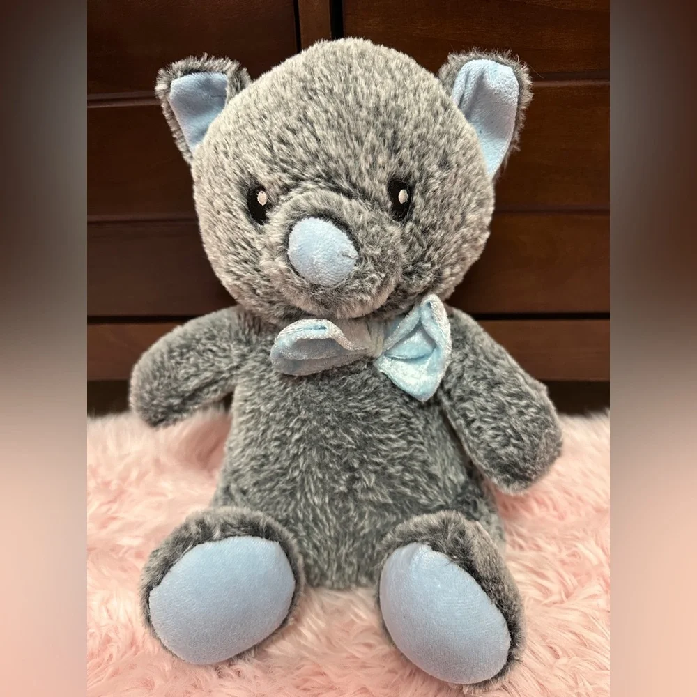 PetSmart Plush Dog Toy Stuffed Cat with Squeaker 10”